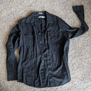 Men's Long Sleeve Calvin Klein Button Down Shirt